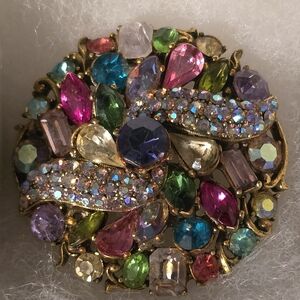 Vintage Multicolor Brooch